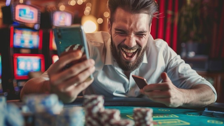 Pengguna membaca panduan dan edukasi responsible gaming yang tersedia di platform jaz188